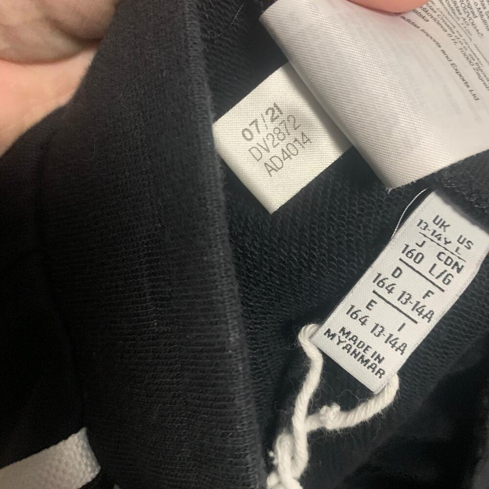 Adidas Originals Sweatpants Girls Size L - Picture 5 of 6